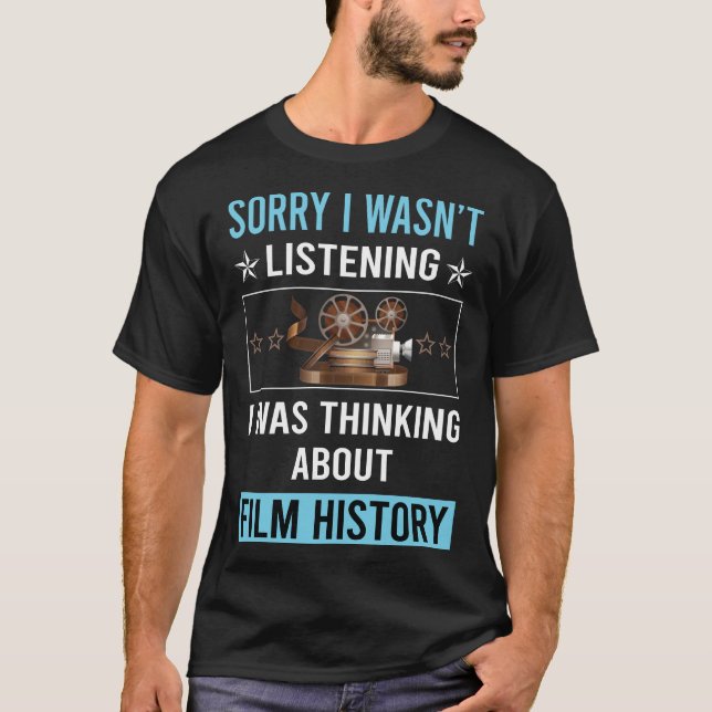 Not Listening History T-Shirt (Front)
