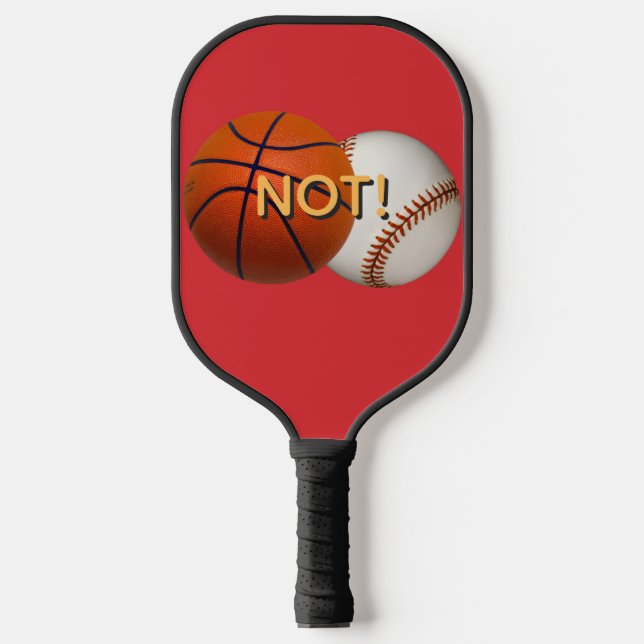 NOT! Logo  Pickleball Paddle (Front)