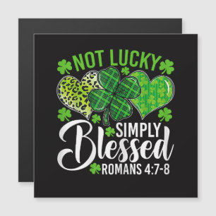 Not Lucky Simply Blessed Christian