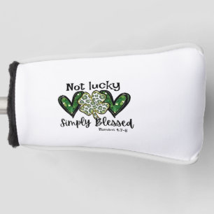 Not Lucky, Simply Blessed Lucky Charm St Patrick Golf Head Cover