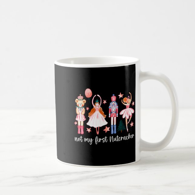 Not My First Nutcracker Ballet Sugar Fairy Plum Fu Coffee Mug (Right)