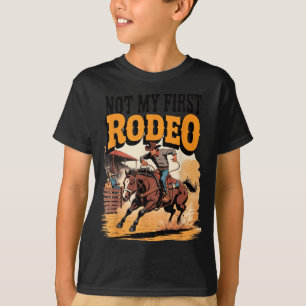 Not My First Rodeo Horse Country Western Vintage M T-Shirt