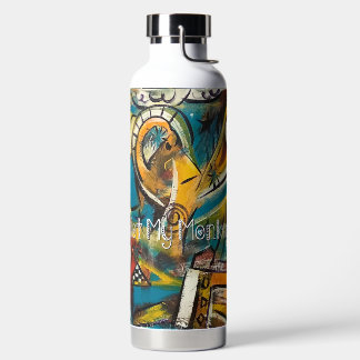 Not My Monkey" Water Bottle 