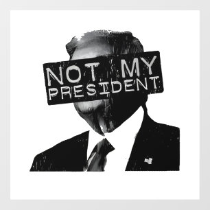 Not my President Anti Trump Inaguration Liberal