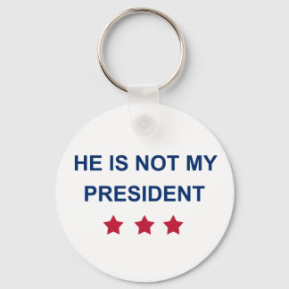Not My President Key Ring
