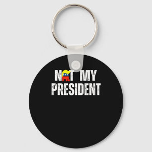 Not My President Trump 2025 Key Ring