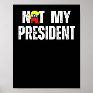 Not My President Trump 2025 Poster
