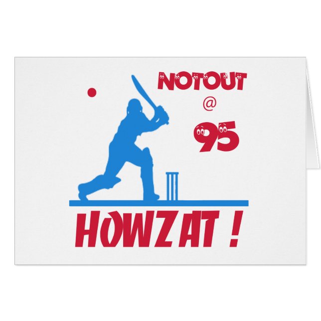 Not out at 95 (Front Horizontal)