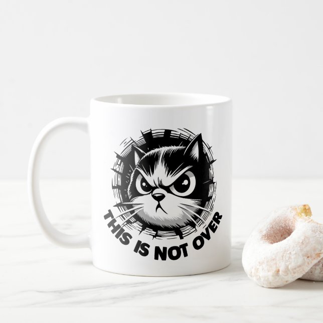 Not Over 2 Coffee Mug (With Donut)