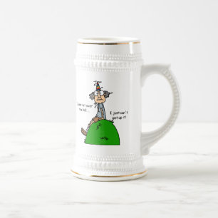 Not Over the Hill Humour Beer Stein