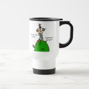 Not Over the Hill Humour Travel Mug