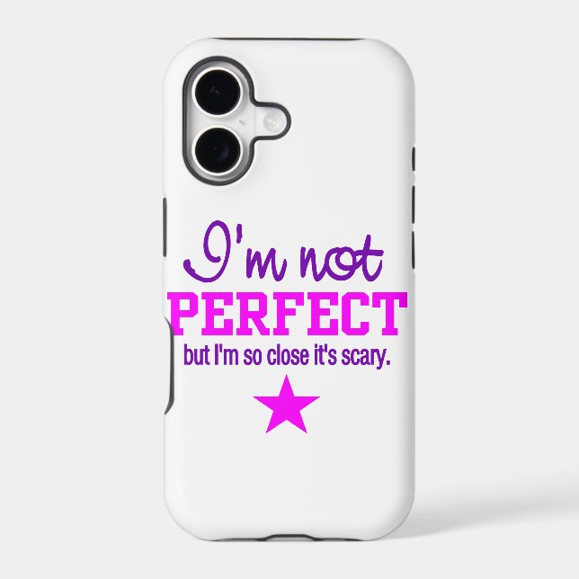 Not Perfect iPhone 5 Case-Mate, customise (Back)
