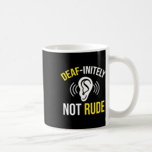Not Rude Coffee Mug
