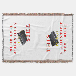 Not Science Throw Blanket