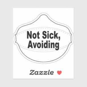 Not Sick, Avoiding vinyl sticker