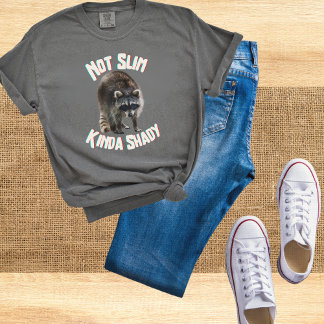 Not Slim Racoon Shirt for Women