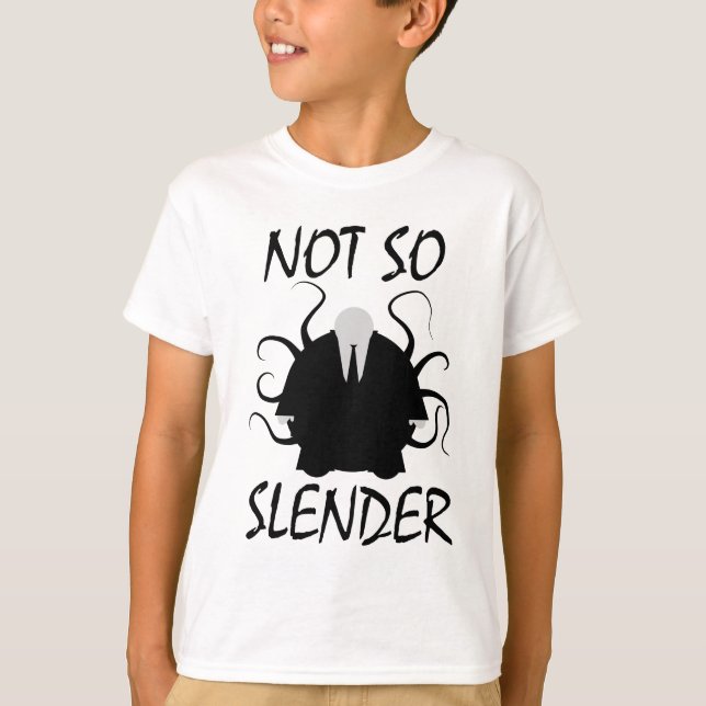 Not so Slender Man t-shirt (Front)