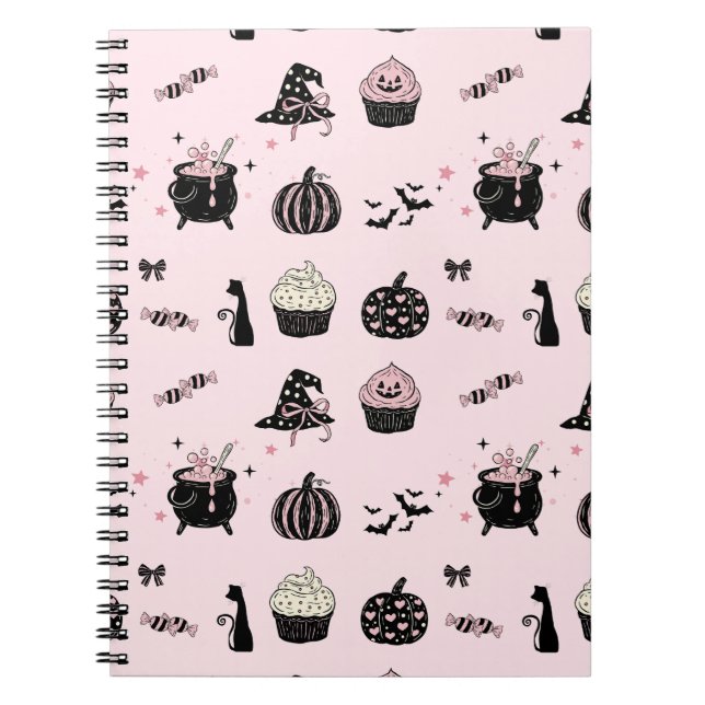 Not So Spooky Pinkoween Notebook (Front)