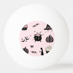 Not So Spooky Pinkoween Ping Pong Ball
