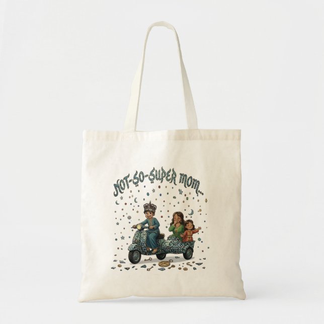 Not-So-Super Mum Moroccan Adventure  Tote Bag (Front)