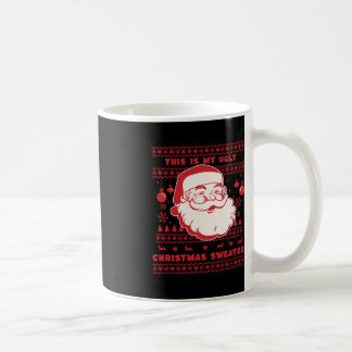 Not So Ugly Christmas Santa Xmas Family Coffee Mug