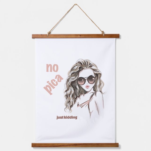 Not Spicy  Hanging Tapestry (Front)