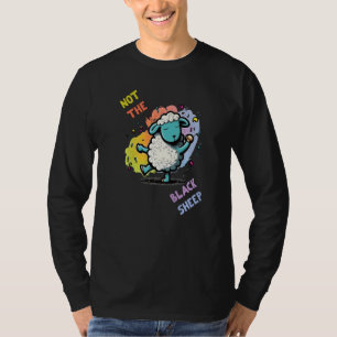 Not the Black Sheep Sheepherders Farmer Wool Premi T-Shirt