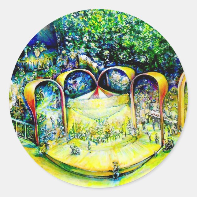 Not the First of the Last Time Classic Round Sticker (Front)