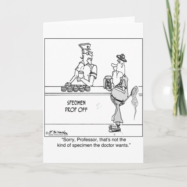 Not The Specimen We Want Card (Front)