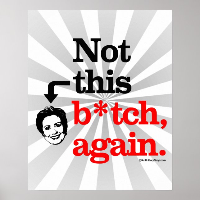 Not this B-tch again -png.png Poster (Front)