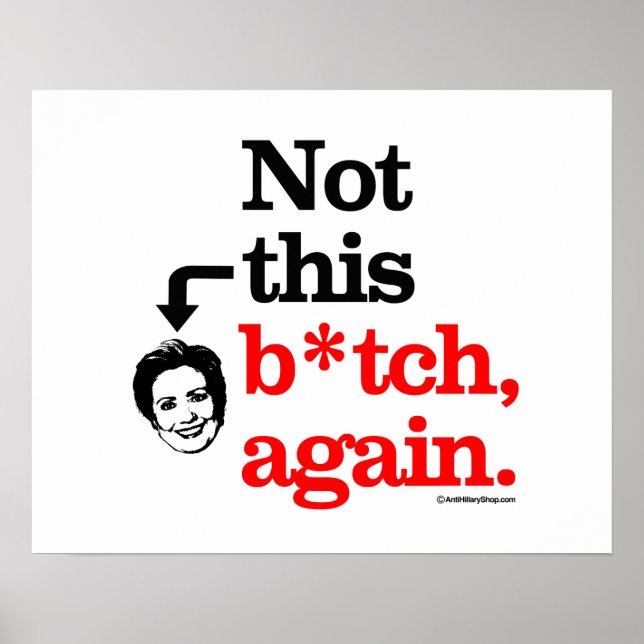 Not this B-tch again -png.png Poster (Front)