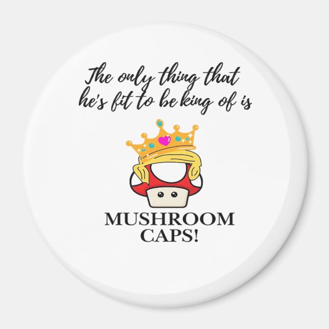 Not To Be King Classic Magnet (Front)