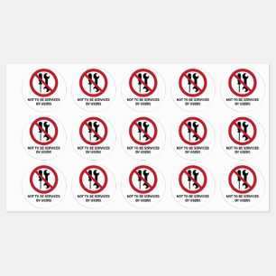 Not to Be Serviced By Users, Prohibition Sign