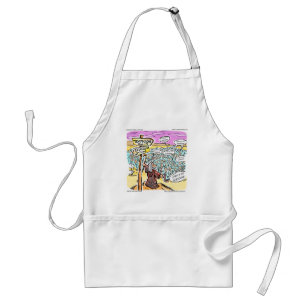 Not To Temptation? Funny Gifts Cards & Tees Standard Apron
