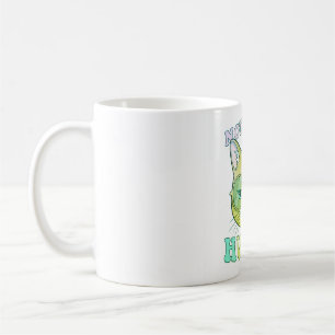 Not Today Human Grumpy Cat Funny Retro Pastel Mug