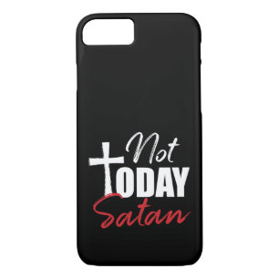Not Today Satan Case-Mate iPhone Case