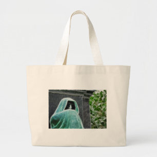 Not Today Satan Large Tote Bag