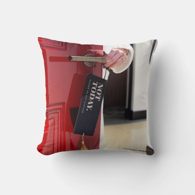 Not Today tote Cushion (Front)