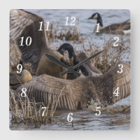 Not Wanted Here Wall Clock