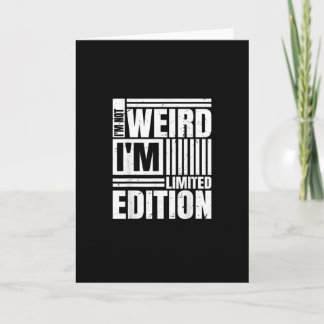 Not Weird Just More Creative Anime Lover Playful S Card