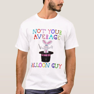 Not Your Average Balloon Guy Rabbit in Hat T-Shirt