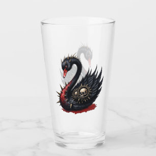 Not Your Average Swan – Spikes, Skulls & Sass. Glass