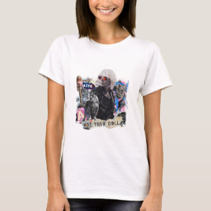 Not Your Doll Collage T-Shirt