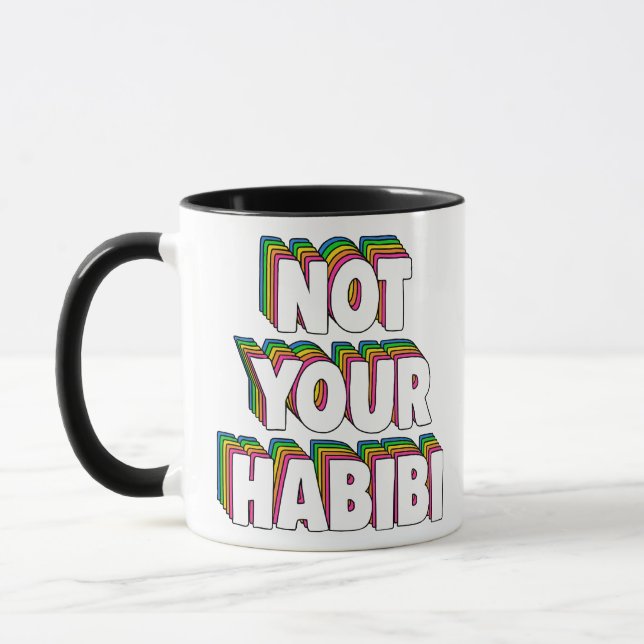 Not Your Habibi Mug (Left)