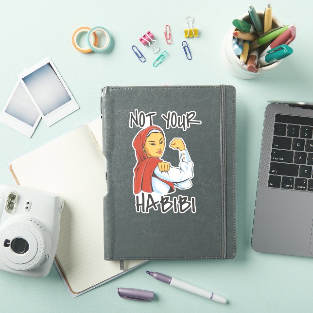 NOT YOUR HABIBI TREND STICKER (iPad Cover)