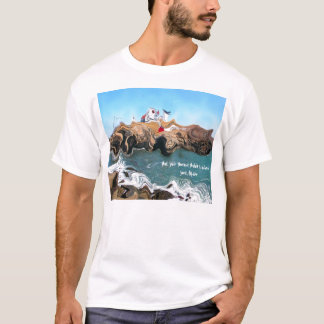 Not Your Normal Nubble Lighthouse T-shirt for him