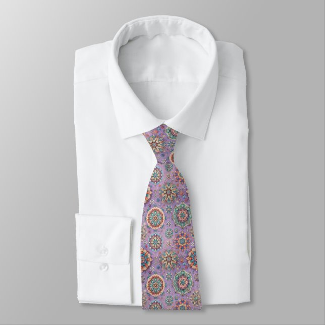 Not Your Ordinary Snowflakes IV Tie (Tied)