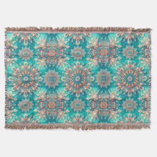 Not Your Ordinary Snowflakes V Throw Blanket