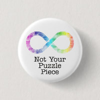 Not your puzzle piece- autism awareness/acceptance