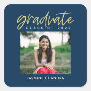 Notably Cool Editable Colour Graduation Stickers